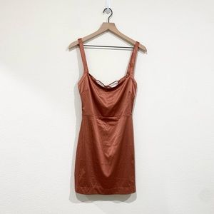 Free People Satin Mini Dress